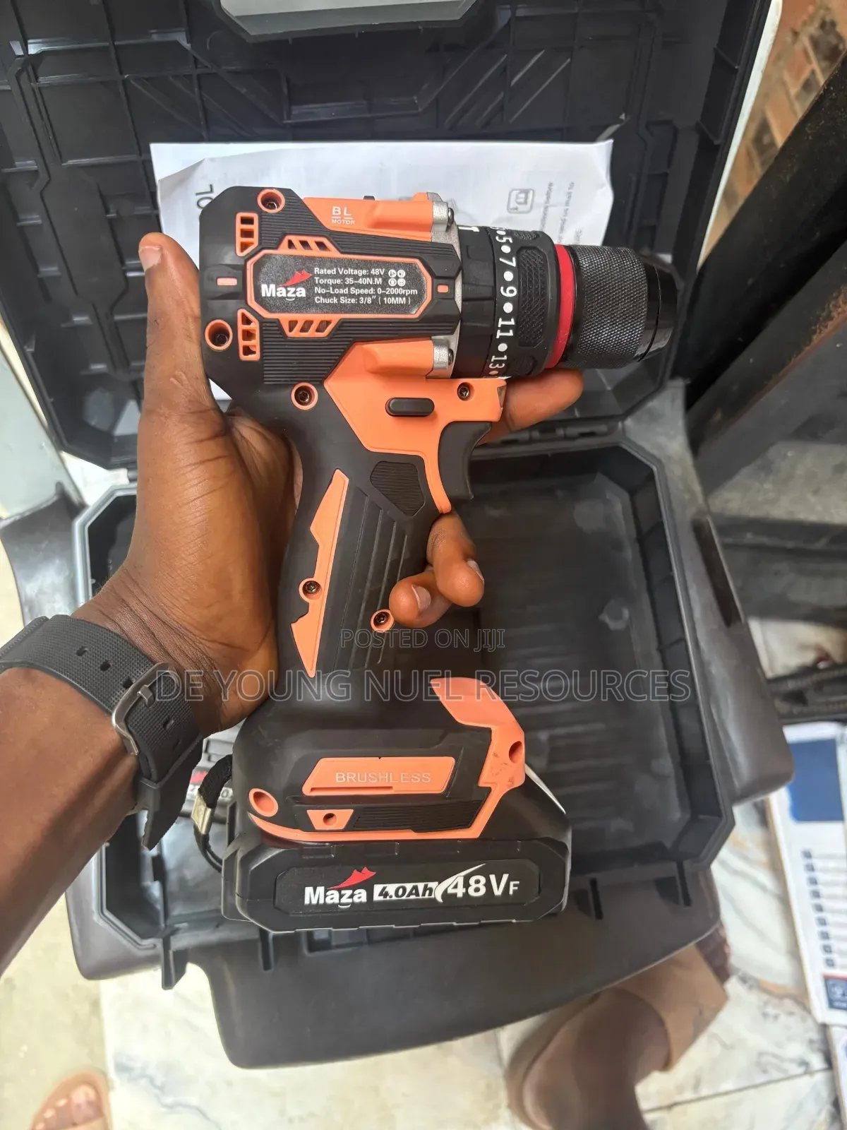 Original Maza Cordless Impact Drill Machine 48v