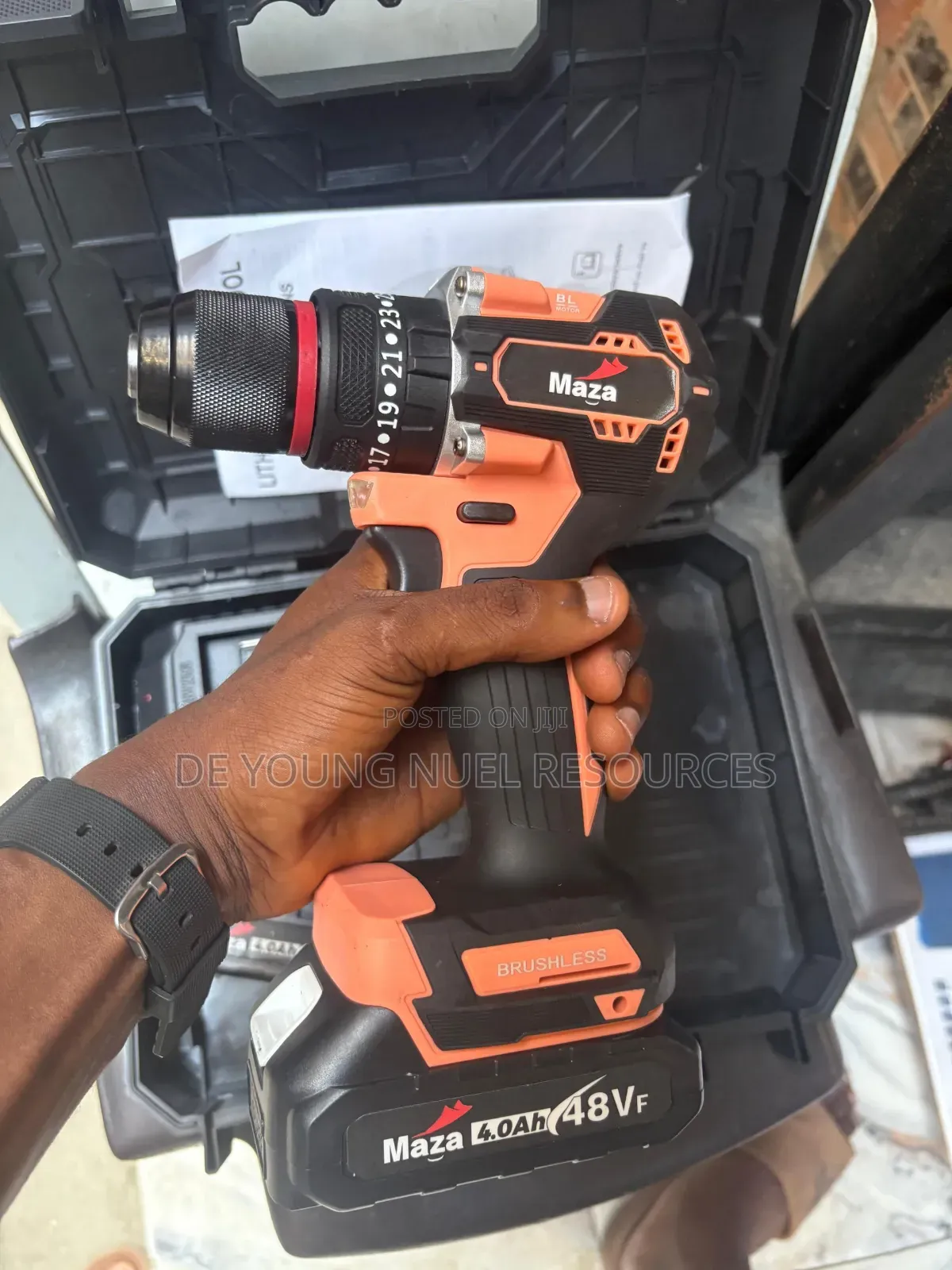 Original Maza Cordless Impact Drill Machine 48v