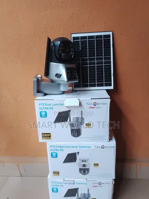 Double Len Solar Camera With Two Ways Audio 4g