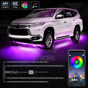 Exterior Car Underglow Led Strip Lights Wireless Bluetooth App Control