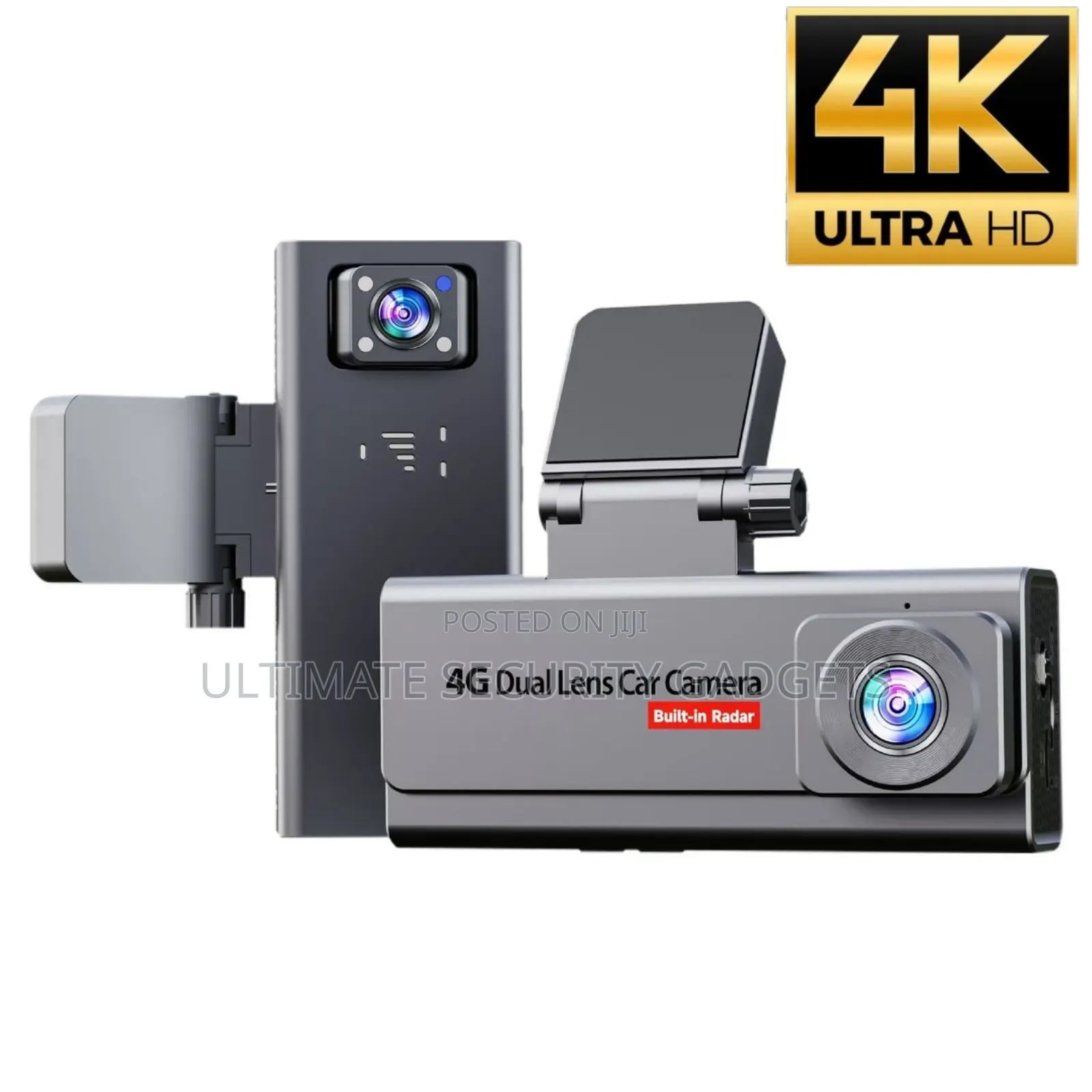 4g Dual Lens Car Security Camera