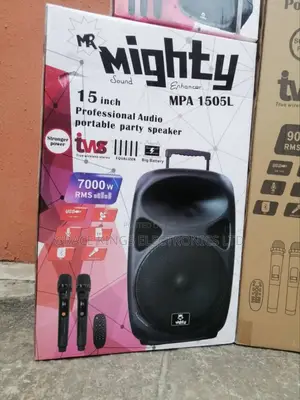 Rechargeable Speaker Single 15 ",Big Body