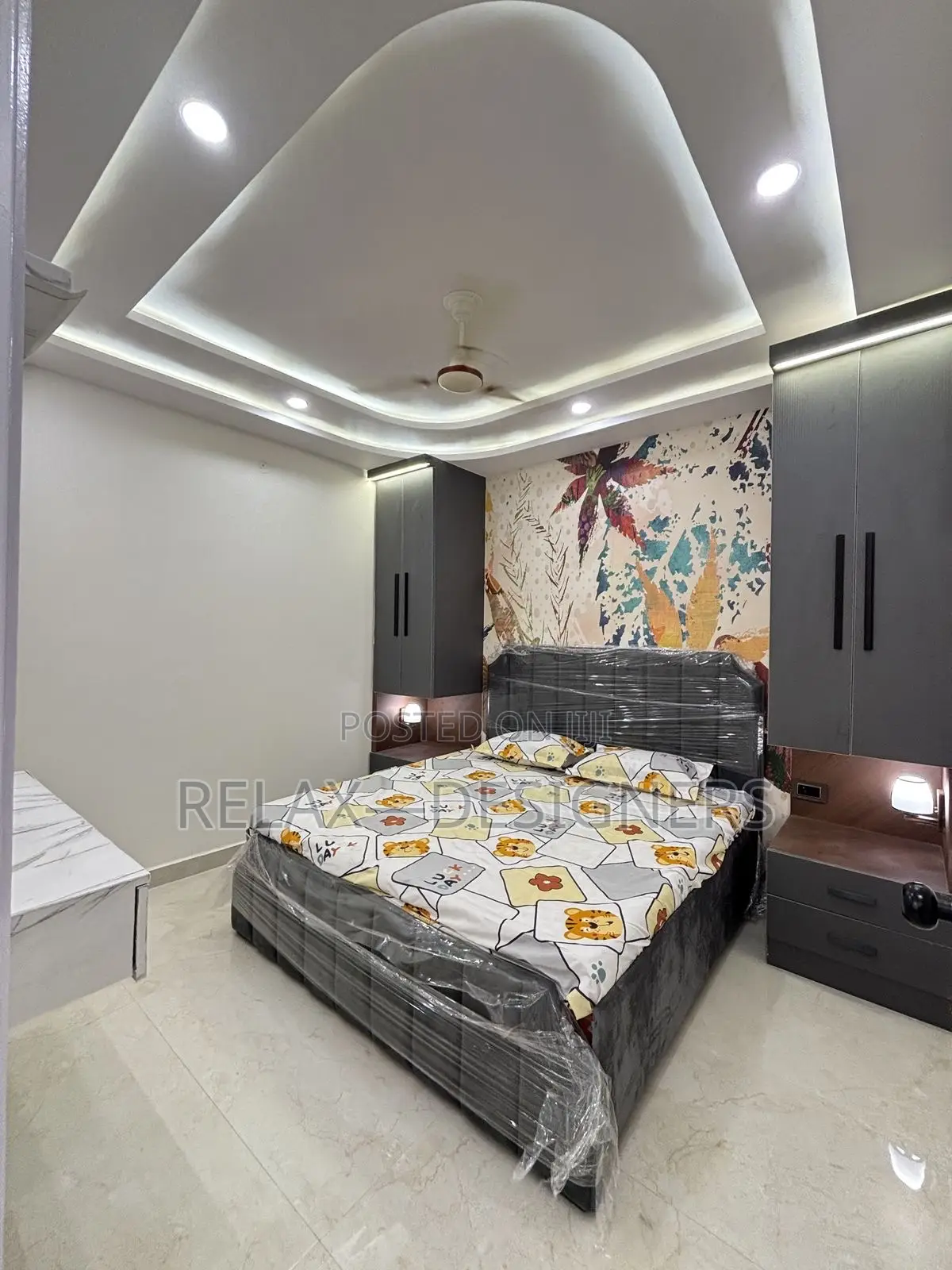 Bed  Wardrobe