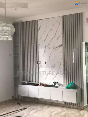 Simple Marble Console With Ash Panel