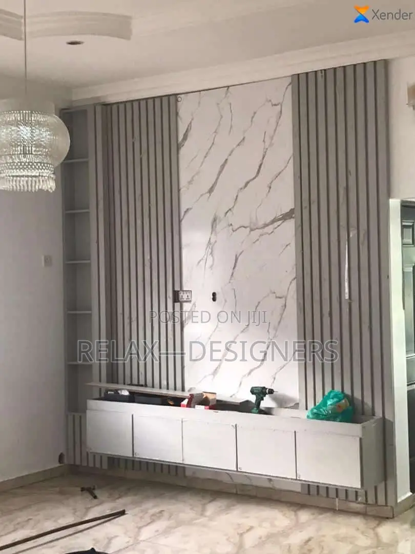 Simple Marble Console With Ash Panel