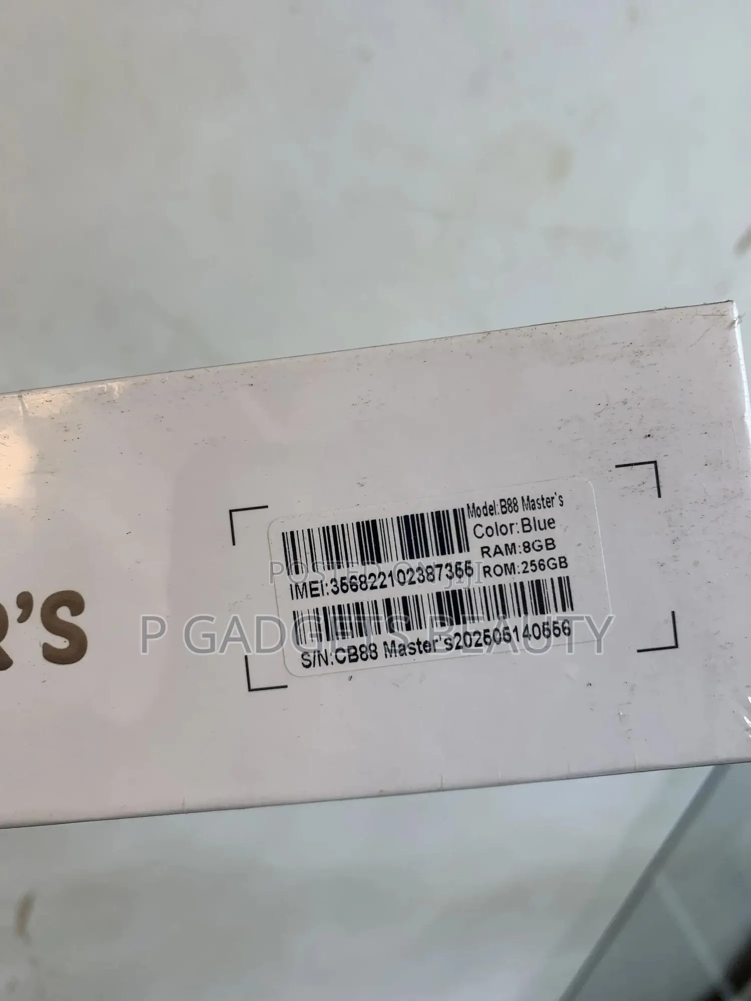New Bebe B88 256 GB