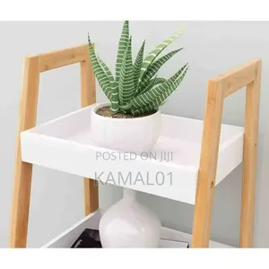 4 Layer Ladder Wooden Storage Rack