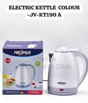 White 2.0l Maximus Electric Kettle