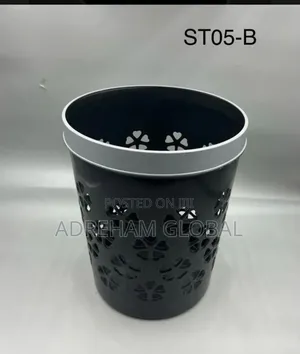 Round Hole Waste Basket/Bin