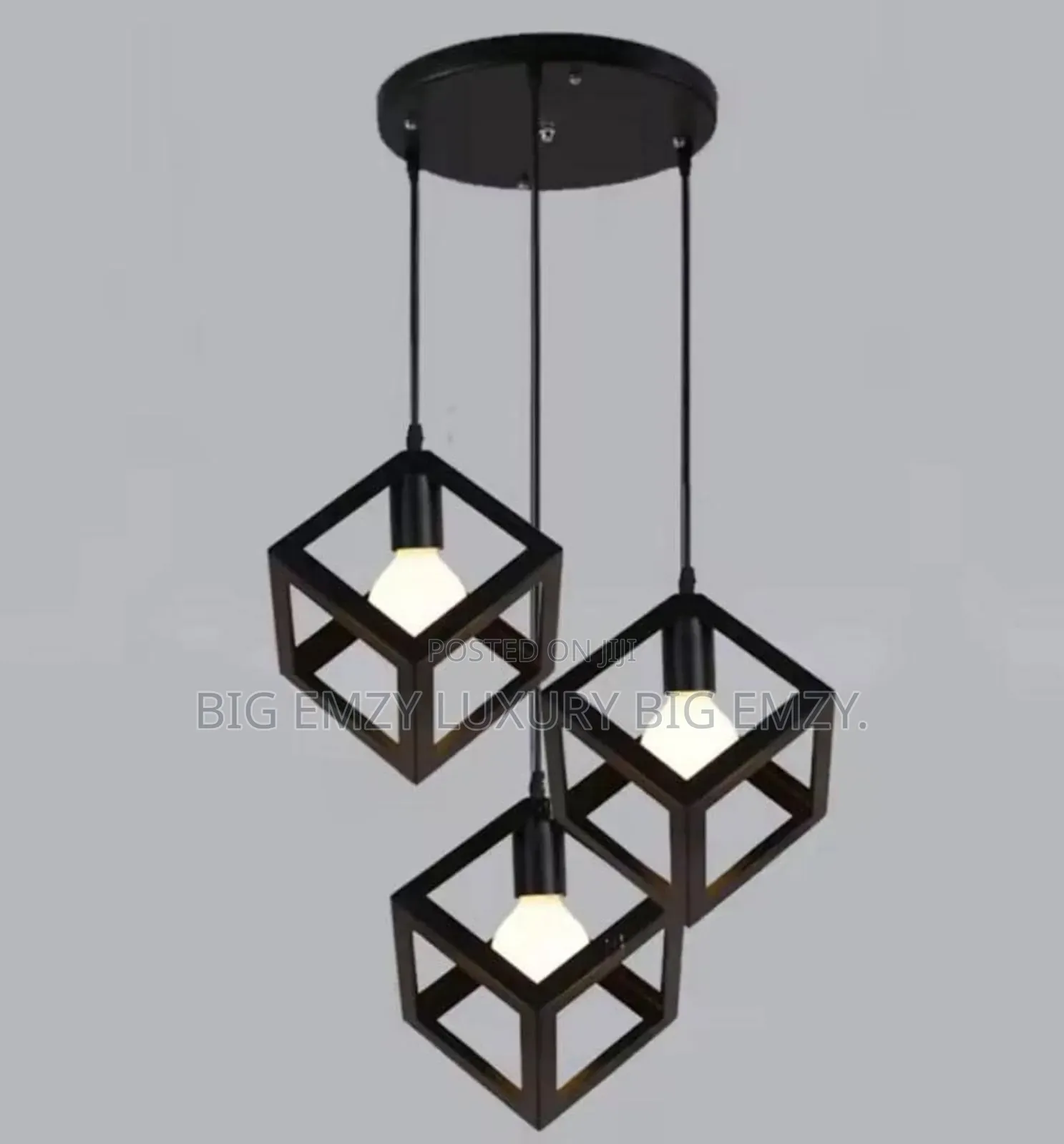 Modern Industrial Pendant Light.