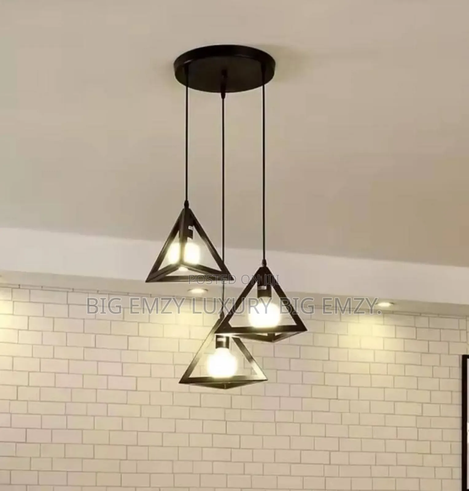 Modern Industrial Pendant Light.