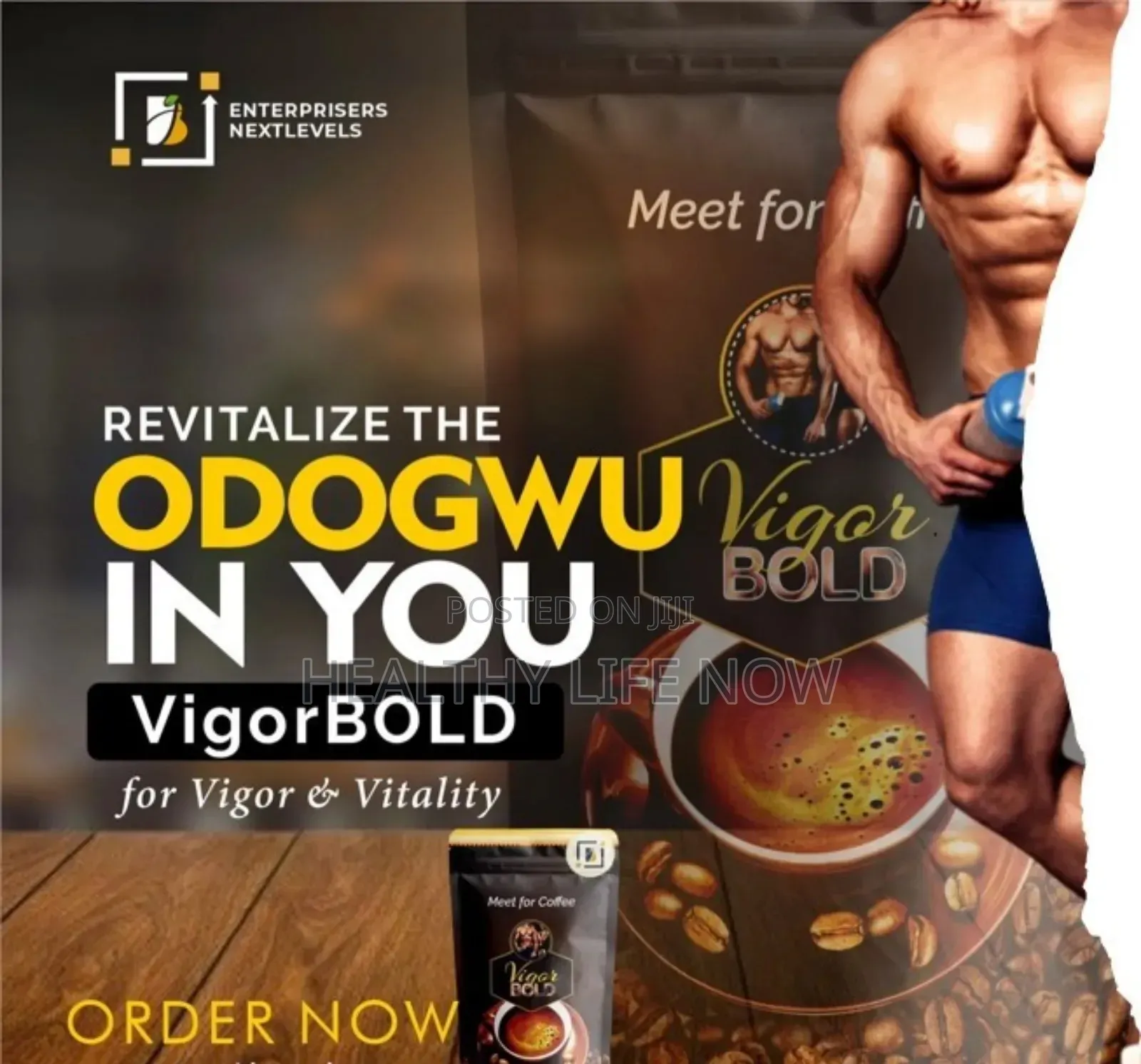 Order Vigor Bold Coffee for Odogwu Men Wey Sabi Knack