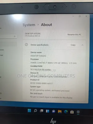 Laptop HP EliteBook 840 G5 16GB Intel Core I7 SSD 512GB