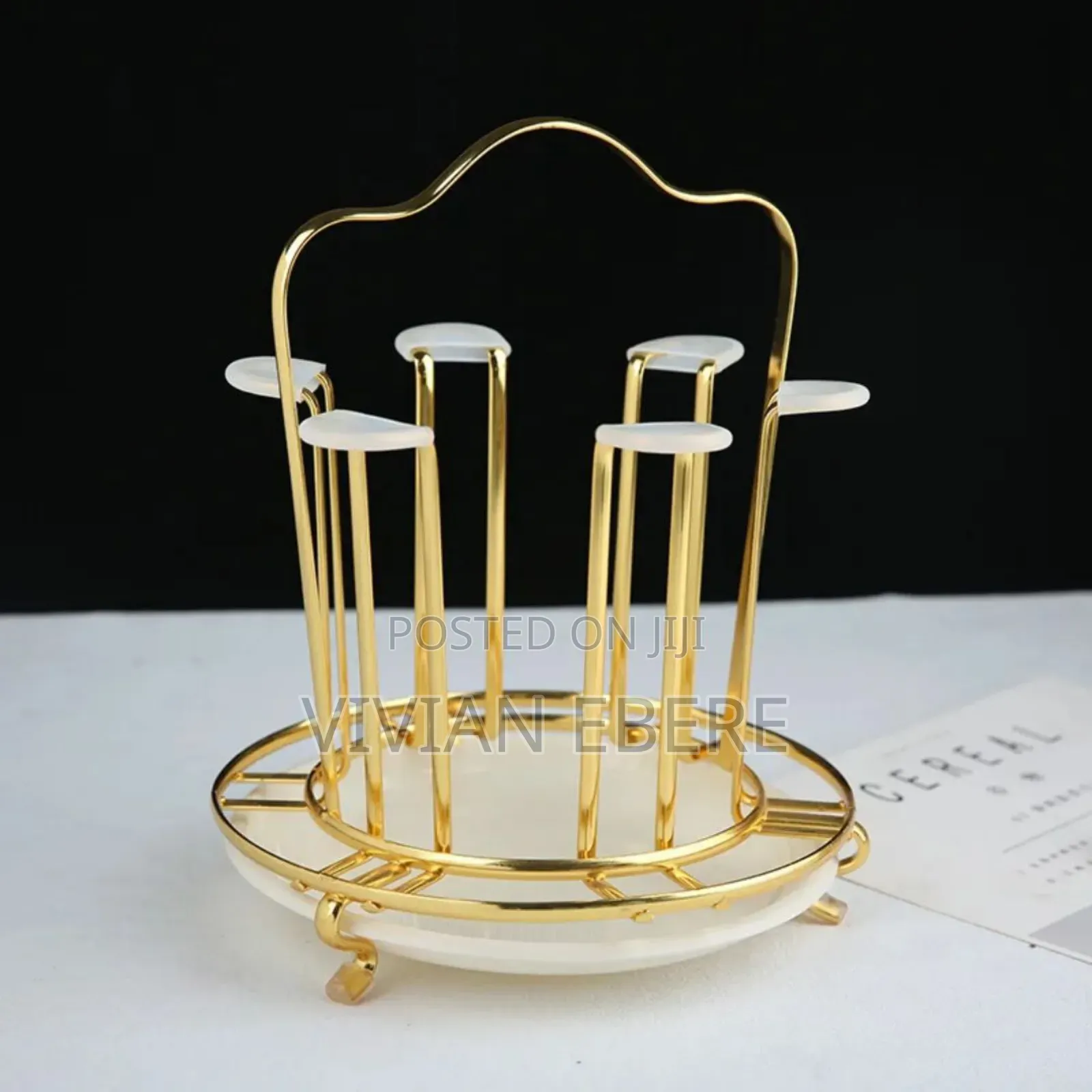 Luxury Glass Cup Storage Rack