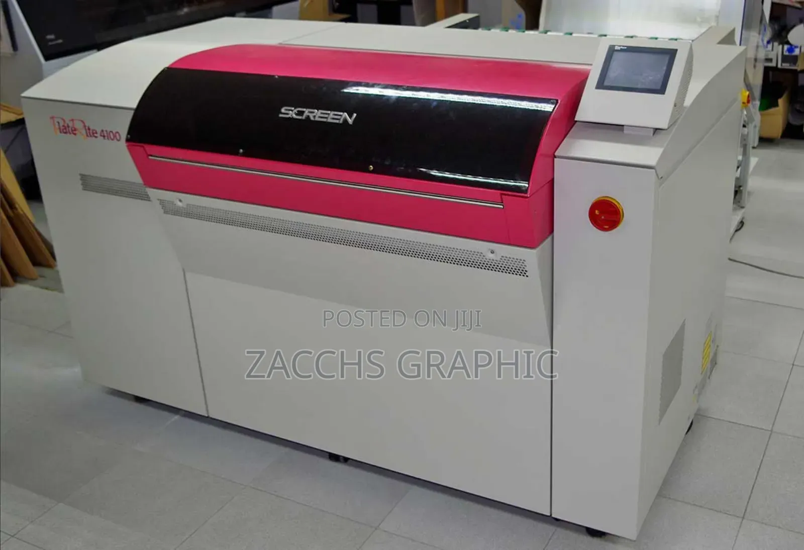 Ctp Screen, Platerite 4100 Ctp System (2010)