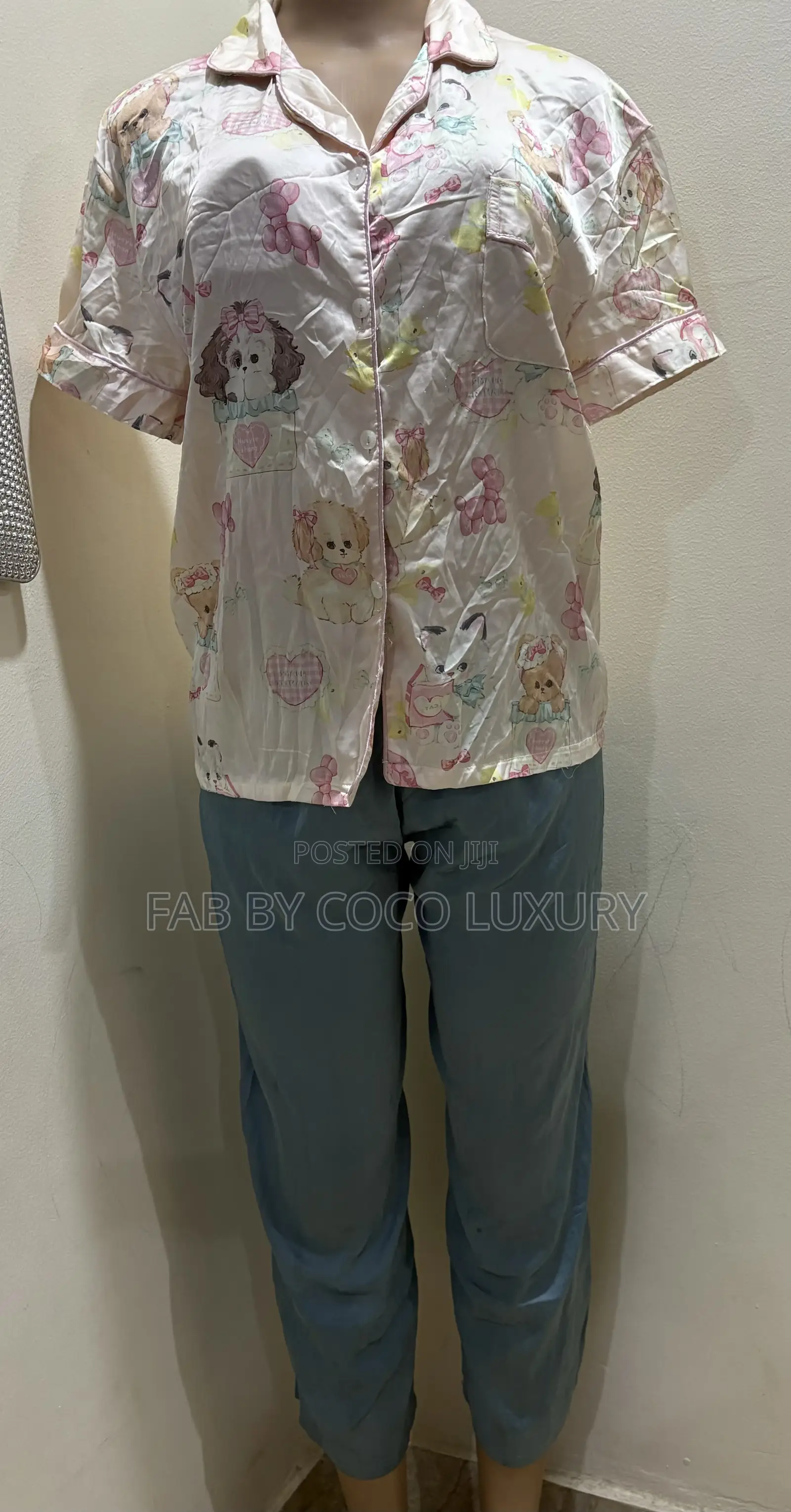 Pyjamas And Silk Nighties