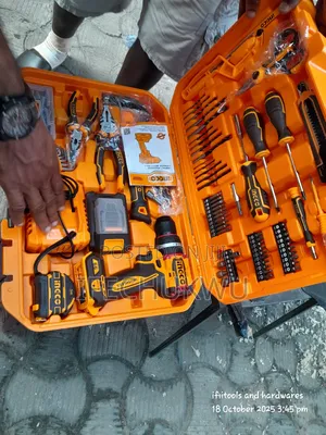 165 PCS Ingco Tools Box With Drill Machine