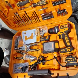 165 PCS Ingco Tools Box With Drill Machine