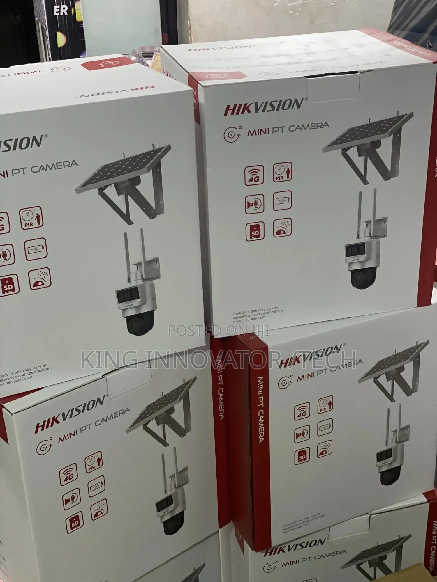 Hikvision 4g Mini Solar Pt Camera