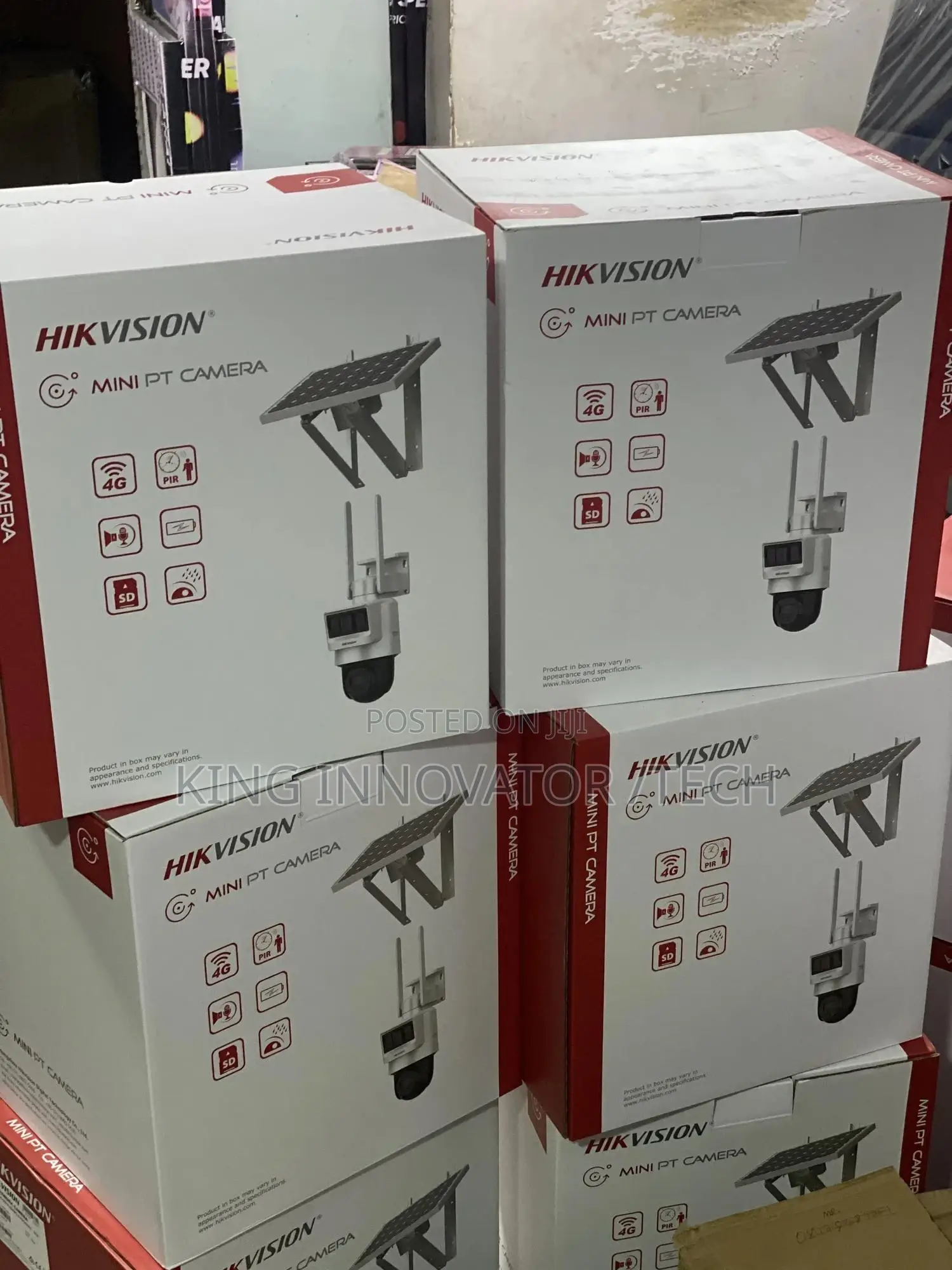 Hikvision 4g Mini Solar Pt Camera