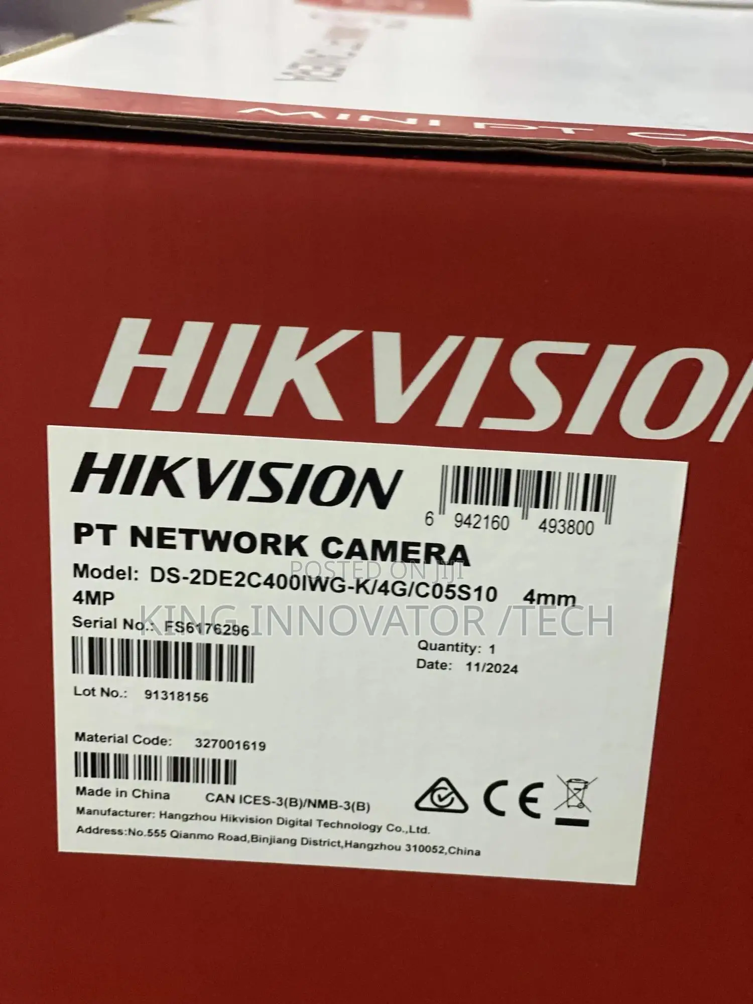 Hikvision 4g Mini Solar Pt Camera