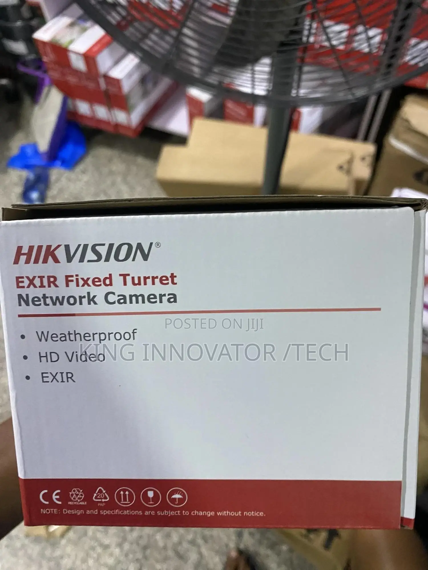 Hikvision Exir Fixed Turret Network Camera 2mp Ds-2cd1321go-I