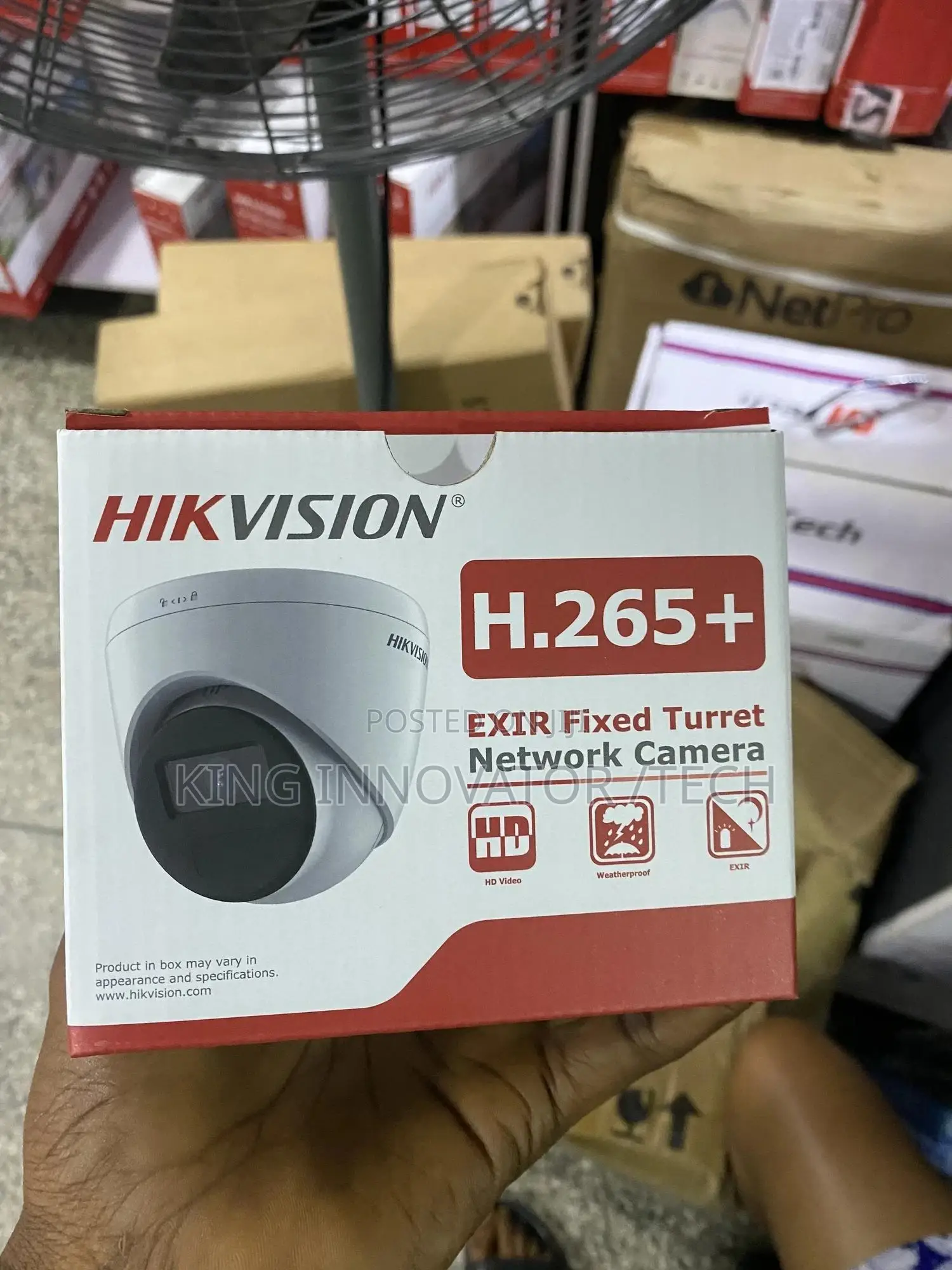 Hikvision Exir Fixed Turret Network Camera 2mp Ds-2cd1321go-I