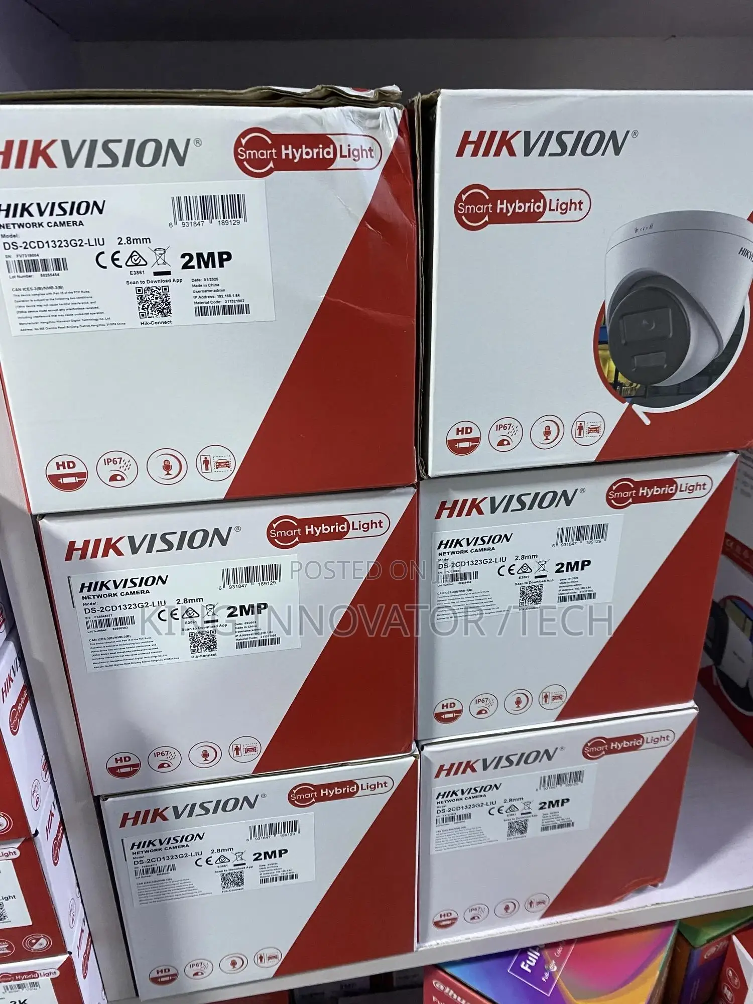 2mp Ip Smart Hybrid Indoor Hikvision Camera