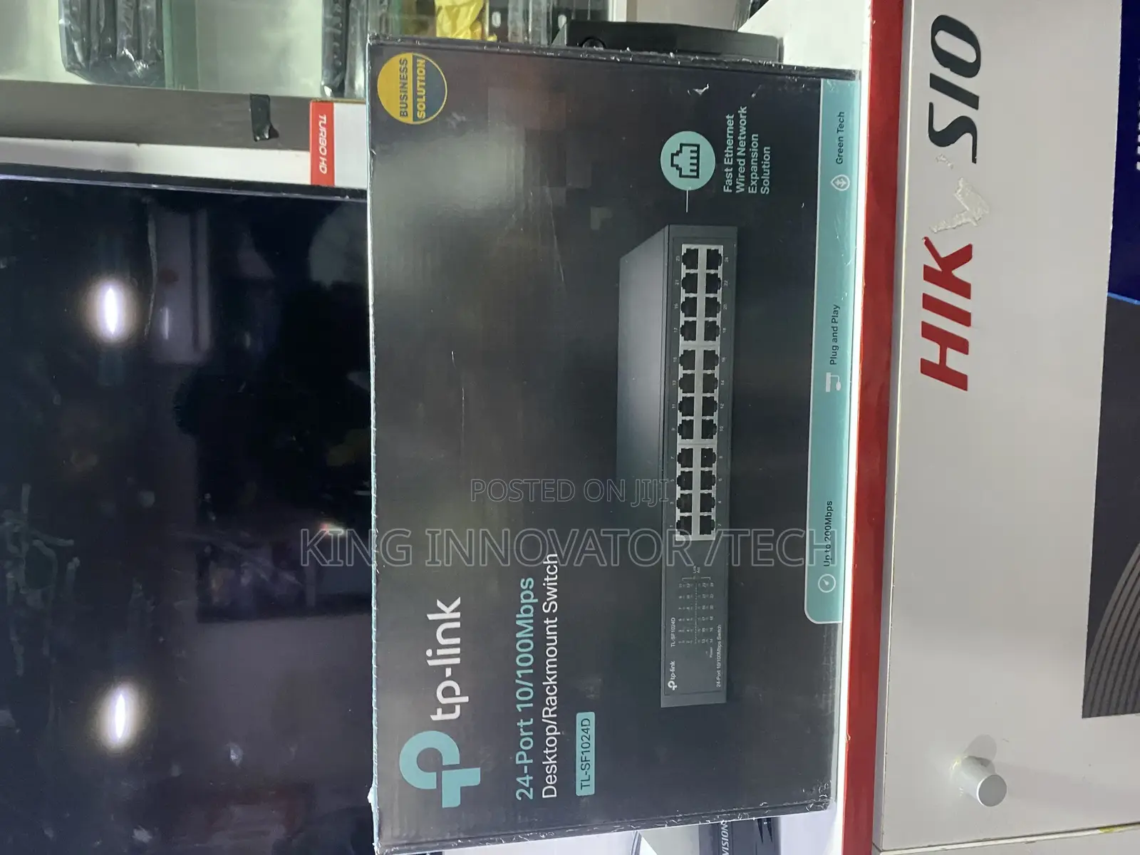Tp-Link 24-Port 10/100mbps Desktop/Rackmount Switch