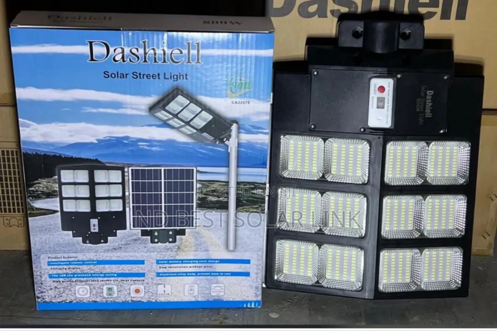 800watts Dashell All in Street Light