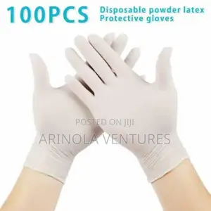 Examination Hand Gloves By 100 Pair.