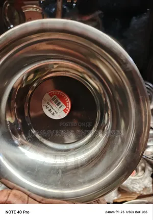 Set Stainless Steel Bowl 
30cm