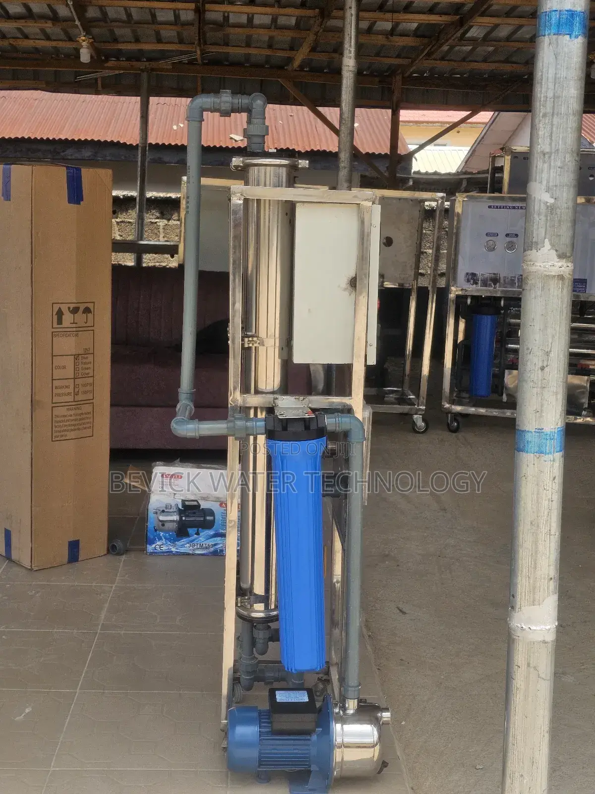 2 Membrane Reverse Osmosis (Ro) System
