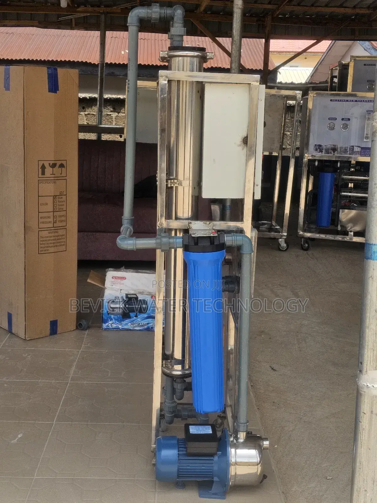 2 Membrane Reverse Osmosis (Ro) System