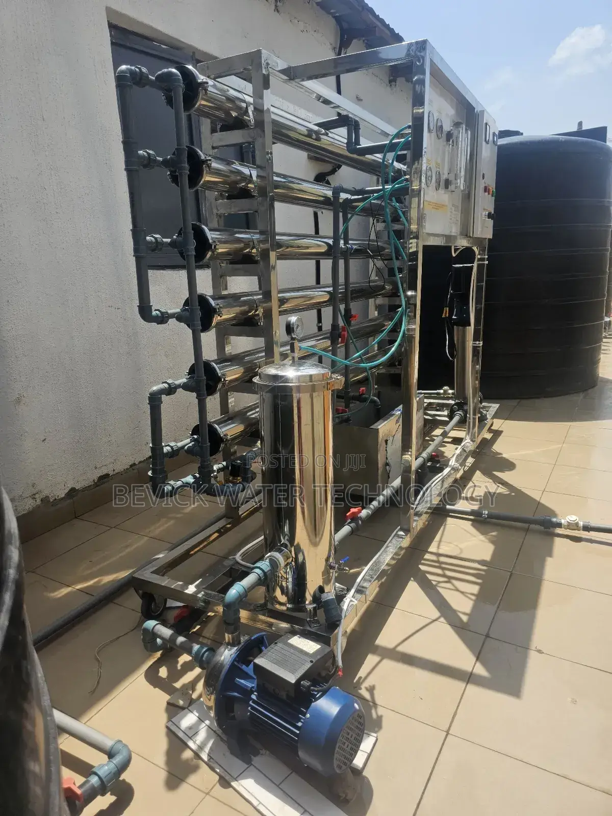 6 Membrane Double Ro System