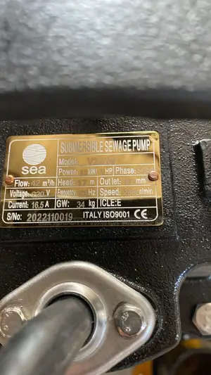 Sewage Pumps