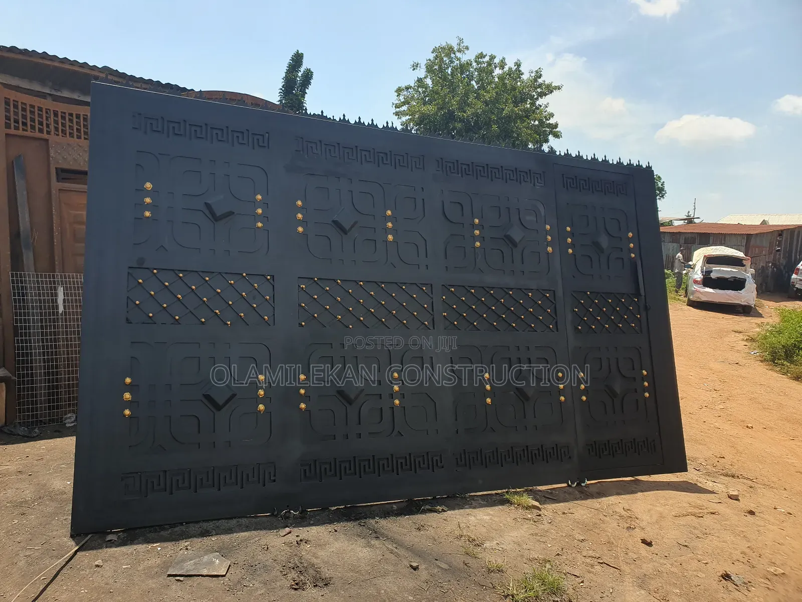 Modern Design Laser Sliding Gate