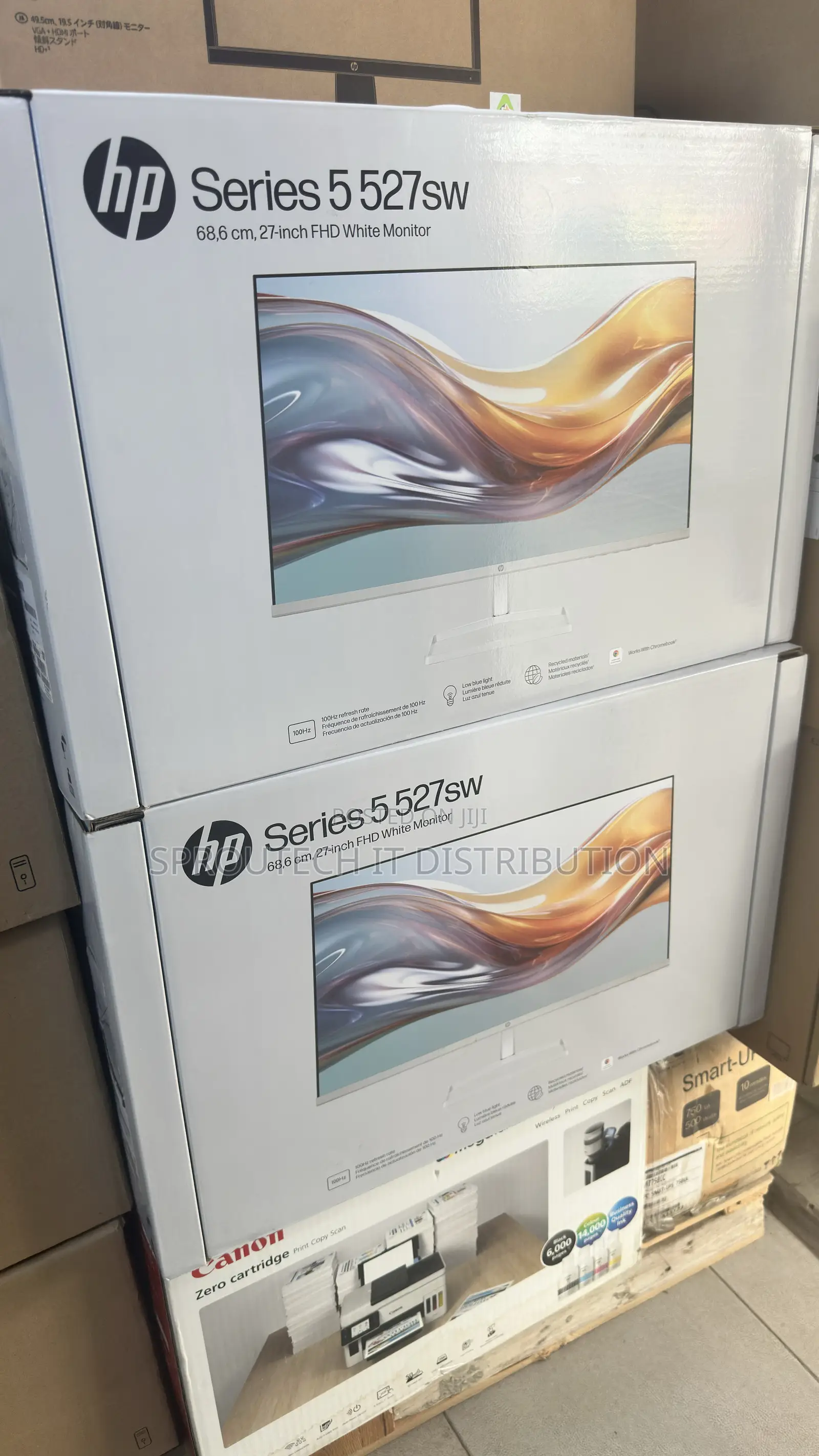 HP Series 5 527sw 27” Monitor With Adjustable Stand
