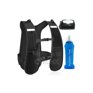 .Running Vest With 6 Pockets