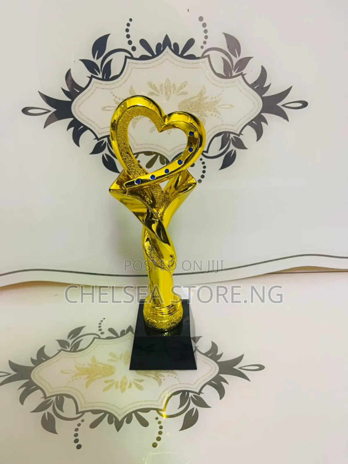 Two Different Trophies Award