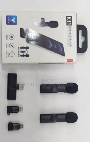 Wireless Microphone for Type C and iPhone Devices