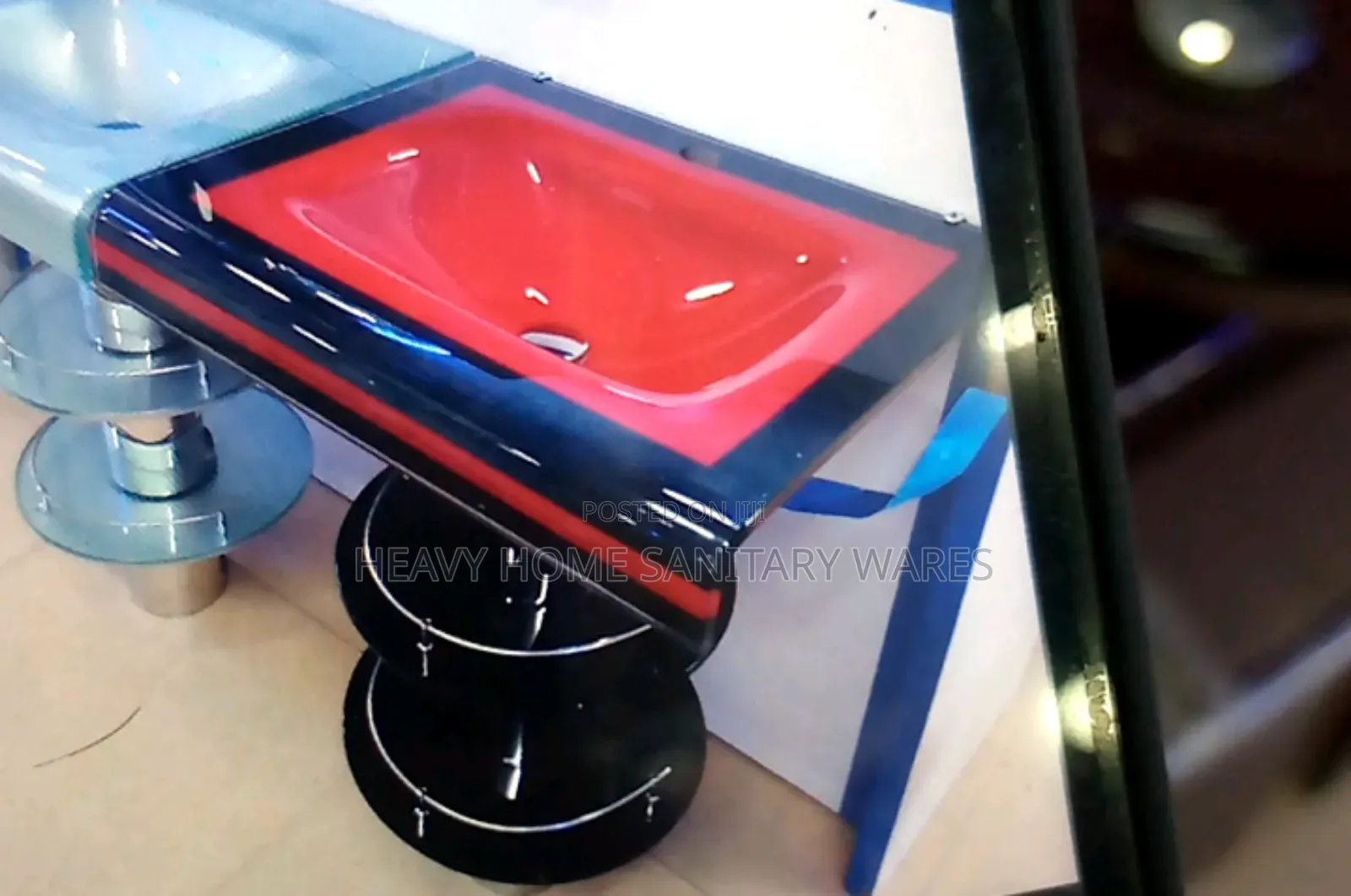 Glass Standing Basin
