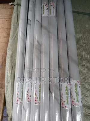 Self-Adhesive, Waterproof Marble-Patterned Wallpaper