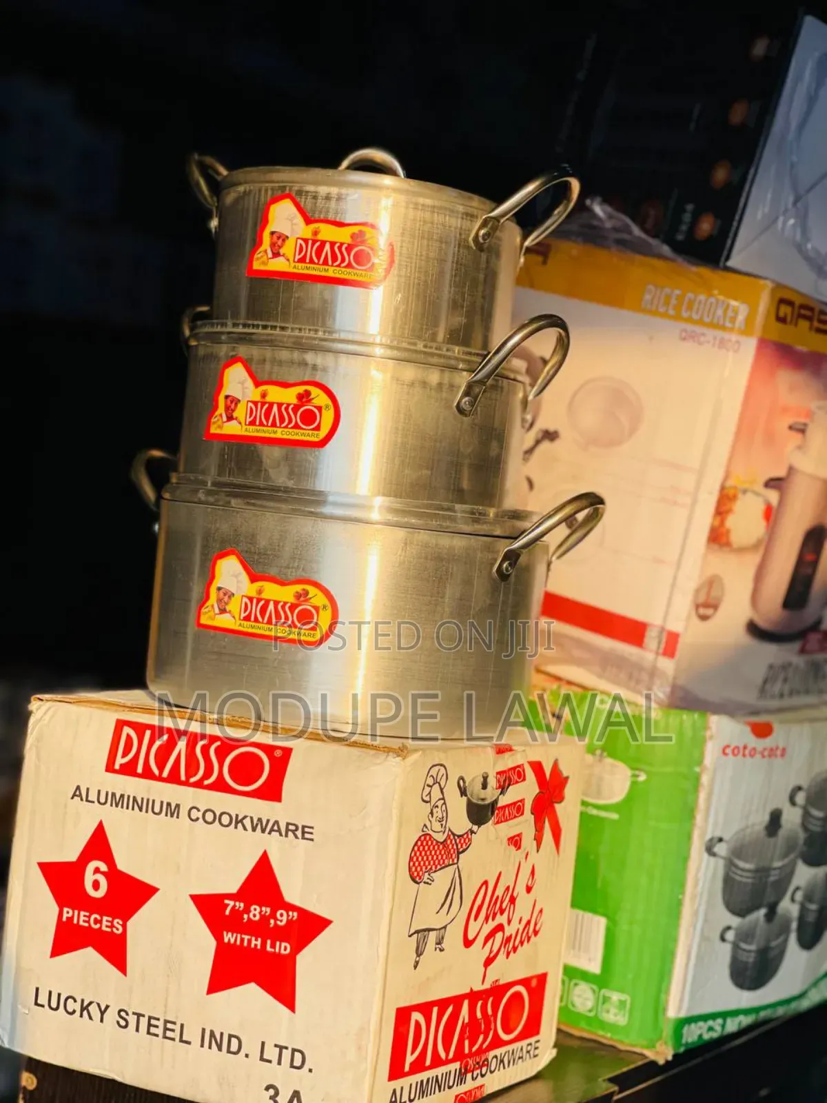 3pcs Picasso Cookware