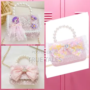 Quality Girls Sequins, Pearl And Diamante Stones Embellished Handbags