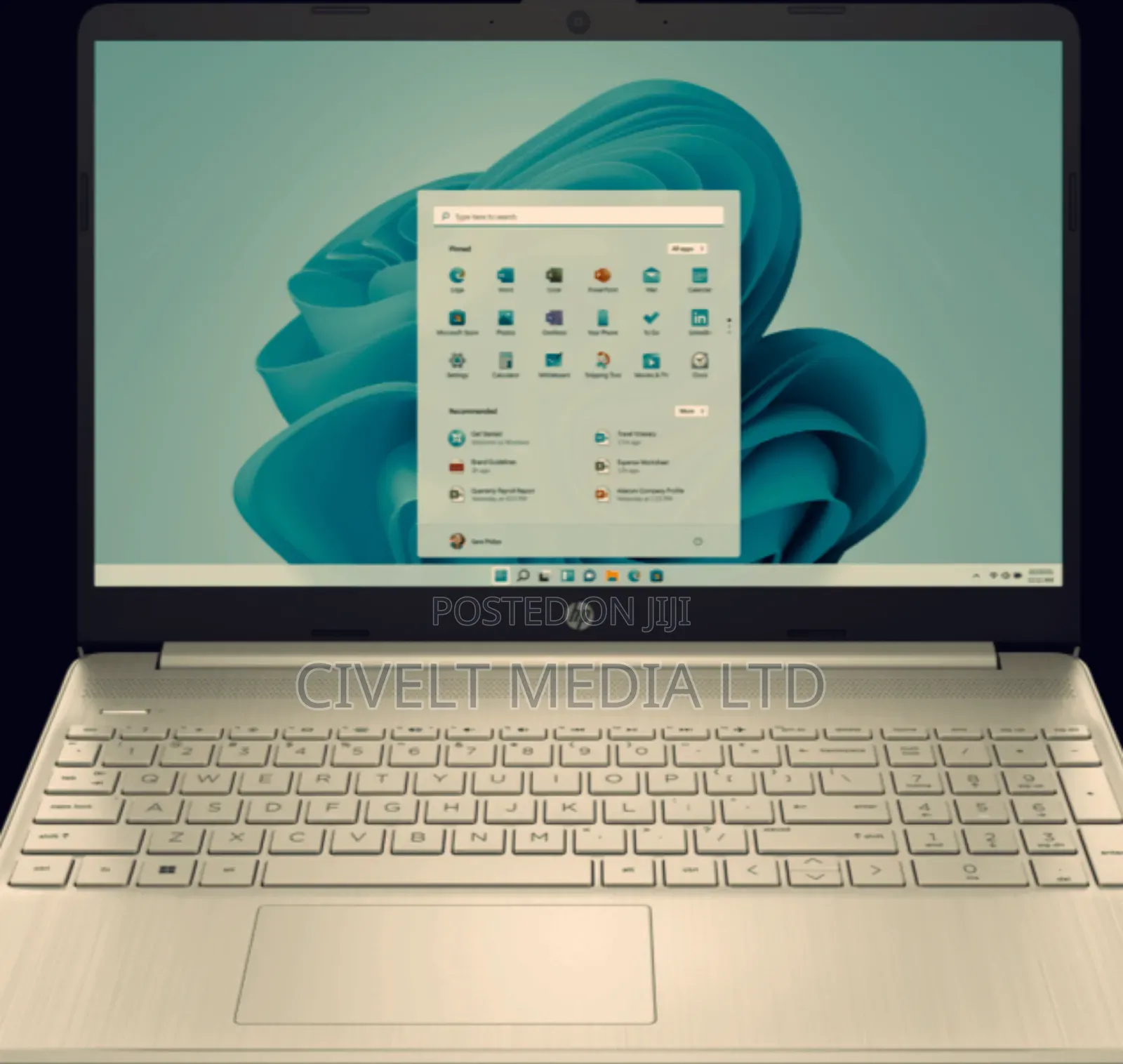 New Laptop HP 15s 8GB Intel SSD 512GB