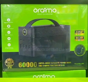 Oraimo Powerbox 600 60000mah 22.5w Power Bank Opb-P600q-U97s