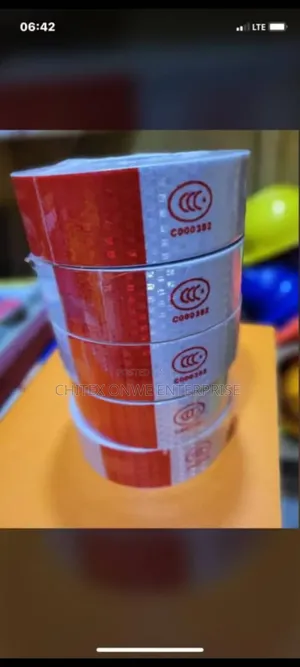 Rolls Of Prismatic Reflective Tape. /Caution Tape /