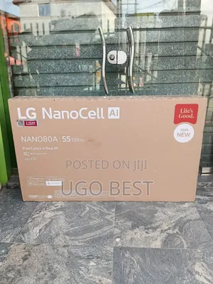 Lg 55 Inches Nano Cell Smart Tv Model Nano 80 a 2 Yrs Warranty