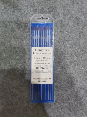 Tungsten Electrodes For Tig (Tungsten Inert Gas) Welding.